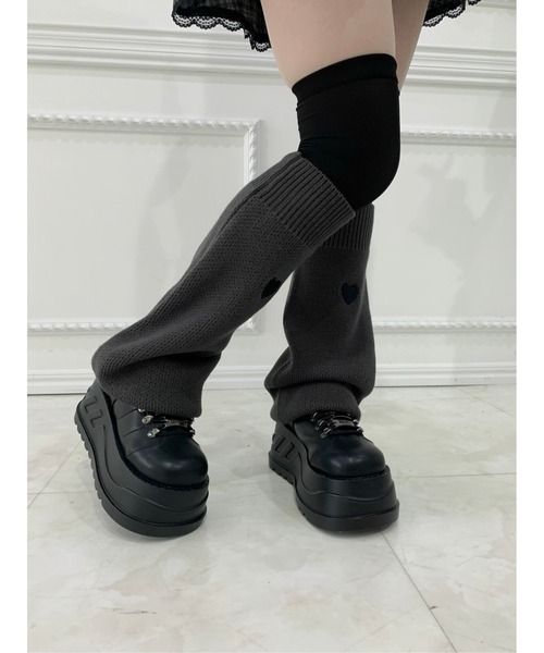 Hauls スニーカー 盛れる！ズック (23.5cm-24cm) レディース