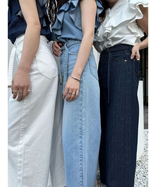 Lee（リー） ジーンズ デニム デニムパンツ 「Leeコラボ」ハイライズ