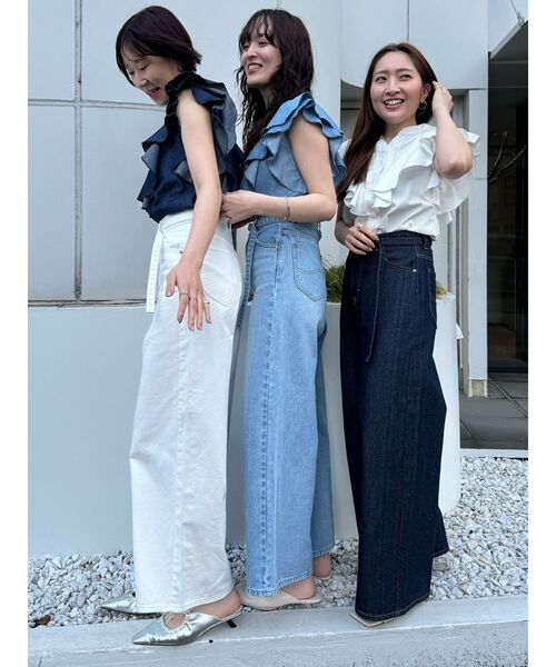 Lee（リー） ジーンズ デニム デニムパンツ 「Leeコラボ」ハイライズ