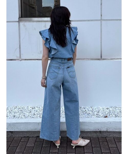 Lee（リー） ジーンズ デニム デニムパンツ 「Leeコラボ」ハイライズ