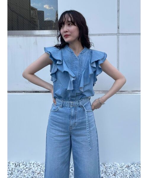 Lee（リー） ジーンズ デニム デニムパンツ 「Leeコラボ」ハイライズ