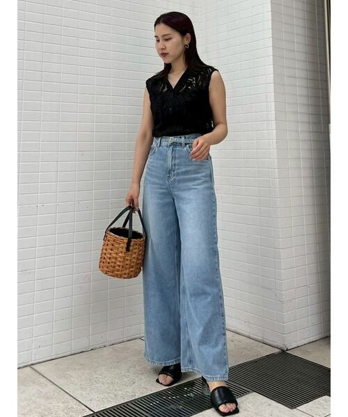 Lee（リー） ジーンズ デニム デニムパンツ 「Leeコラボ」ハイライズ