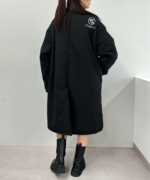 「WHO'S WHO gallery」 ステンカラーコート FREE グレー メンズ_画像4