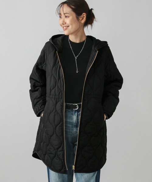 GLOBAL WORK（グローバルワーク） コート LARGE ブラック レディース