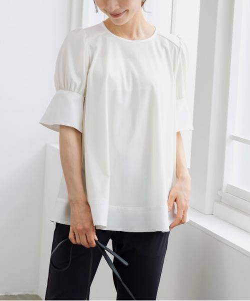 tシャツ 「SONO/ソーノ」「Summer Stretch」サークルフレアチュニックプルオーバー レディース