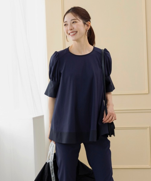 tシャツ 「SONO/ソーノ」「Summer Stretch」サークルフレアチュニックプルオーバー レディース Sono tシャツ 「SONO/ソーノ」「Summer Stretch」サークルフレア