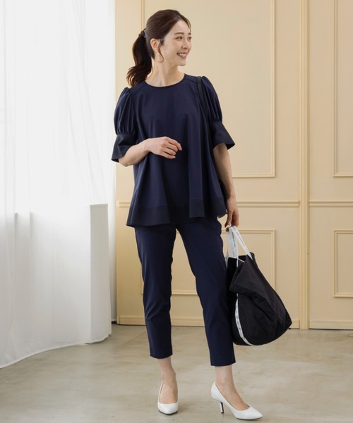 tシャツ 「SONO/ソーノ」「Summer Stretch」サークルフレアチュニックプルオーバー レディース Sono tシャツ 「SONO/ソーノ」「Summer Stretch」サークルフレア