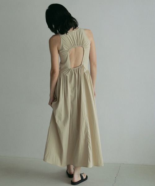 ワンピース anuke Cotton Gather Onepiece ànuke online store（アンヌーク） / Cotton Gather