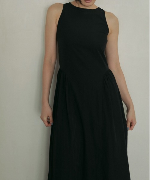 anuke（アンヌーク） ワンピース Backopen Gather Onepiece : ZOZOTOWN