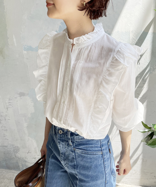 Spick & Span（スピックアンドスパン）の「リネンビッグシャツ
