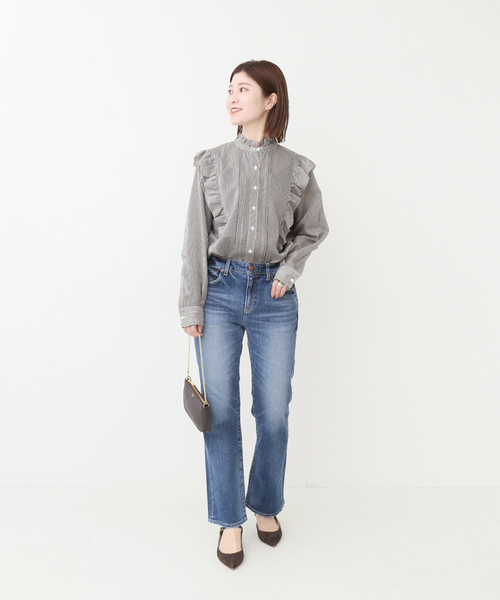 「Spick & Span」 長袖ブラウス - ホワイト レディース Spick＆Span 「Spick & Span」 長袖ブラウス FREE ホワイト