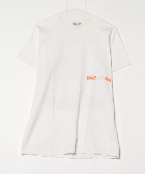 WIND AND SEA 「WIND SEA」 半袖Tシャツ M ホワイト メンズ