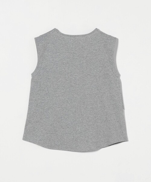 tシャツ 「WEB限定」ラッフル ノースリーブプルオーバー -ウォッシャブル- レディース