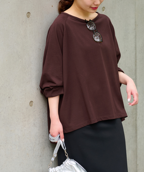 tシャツ 「25AW新作」ワイドシルエットスクエアプルオーバー レディース | JOURNAL STANDARD relume | 03
