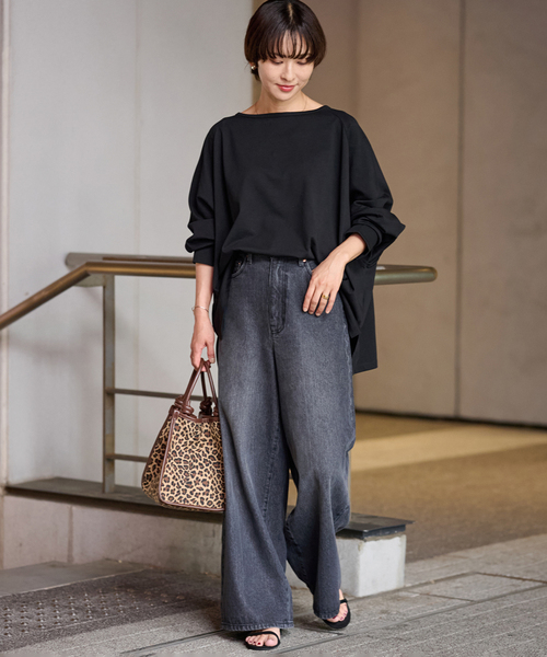 tシャツ 「25AW新作」ワイドシルエットスクエアプルオーバー レディース | JOURNAL STANDARD relume | 04