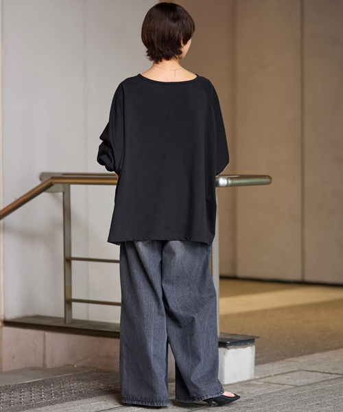 tシャツ 「25AW新作」ワイドシルエットスクエアプルオーバー レディース | JOURNAL STANDARD relume | 06