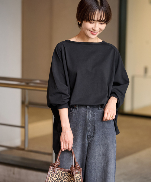 tシャツ 「25AW新作」ワイドシルエットスクエアプルオーバー レディース | JOURNAL STANDARD relume | 08