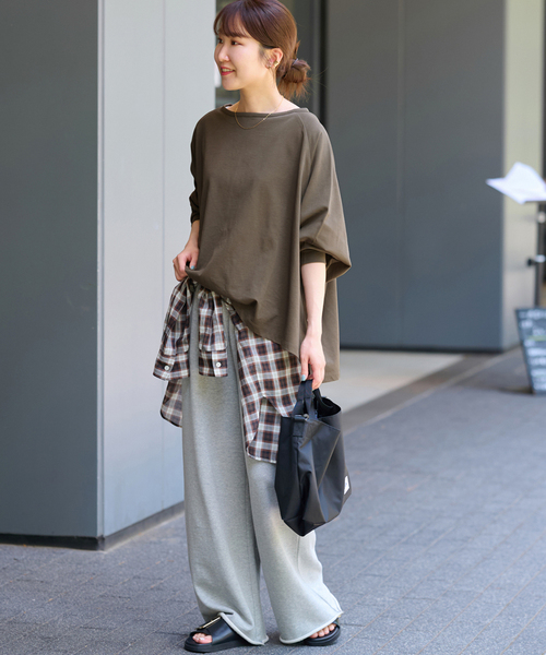 tシャツ 「25AW新作」ワイドシルエットスクエアプルオーバー レディース | JOURNAL STANDARD relume | 13