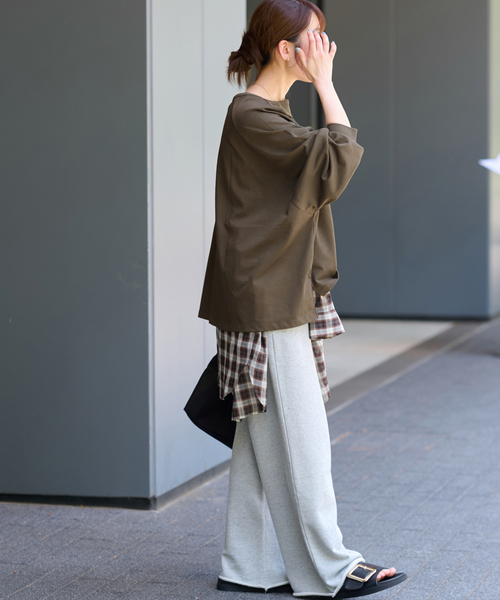 tシャツ 「25AW新作」ワイドシルエットスクエアプルオーバー レディース | JOURNAL STANDARD relume | 15