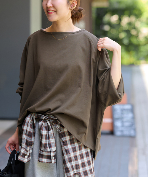 tシャツ 「25AW新作」ワイドシルエットスクエアプルオーバー レディース | JOURNAL STANDARD relume | 18