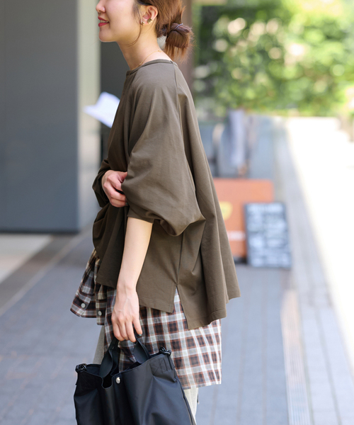 tシャツ 「25AW新作」ワイドシルエットスクエアプルオーバー レディース | JOURNAL STANDARD relume | 19