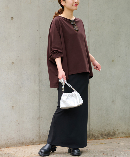tシャツ 「25AW新作」ワイドシルエットスクエアプルオーバー レディース | JOURNAL STANDARD relume | 23