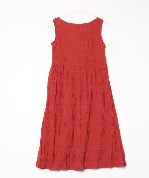 SHIPS（シップス） ノースリーブワンピース M レッド レディース