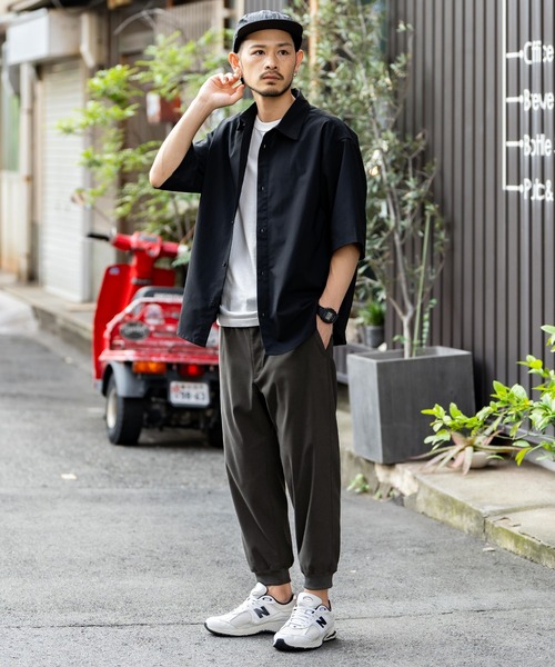 パンツ TECHWIDEEASY2PTROUSERSMOD COMME CA ISM パンツ 「Daily TECH Series」 クイックドライ