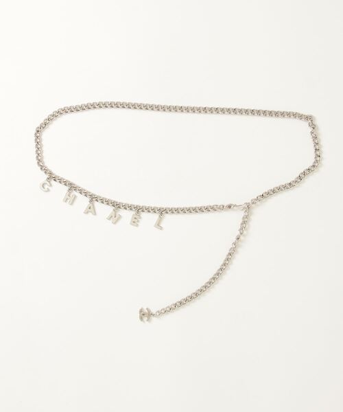 美品✨　シャネル ココマーク ベルト ホワイト　シルバー　レザー　レディース 美品✨ シャネル ココマーク ベルト ホワイト シルバー レザー