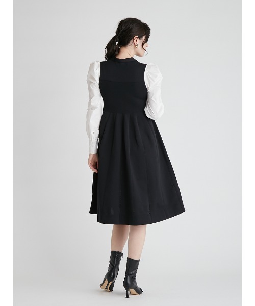 CELFORD（セルフォード） 長袖ワンピース 36 ネイビー レディース