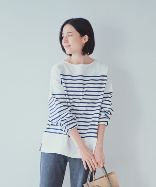 「Afternoon Tea」 長(zhǎng)袖カットソー MEDIUM ライトグリーン レディース