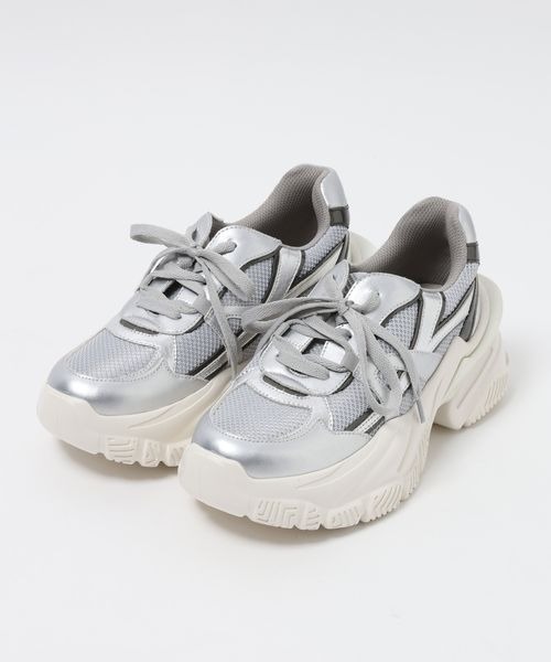 ぴぃーページ PAGEBOY スニーカー ダットコンビソールスニーカー レディース
