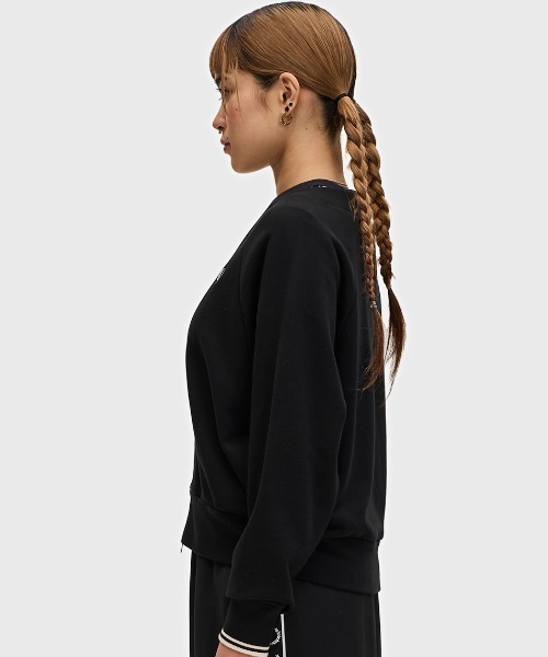 FRED PERRYジップアップカーディガン S ダークオートミール FRED PERRY ダークオートミール ジップアップカーディガン