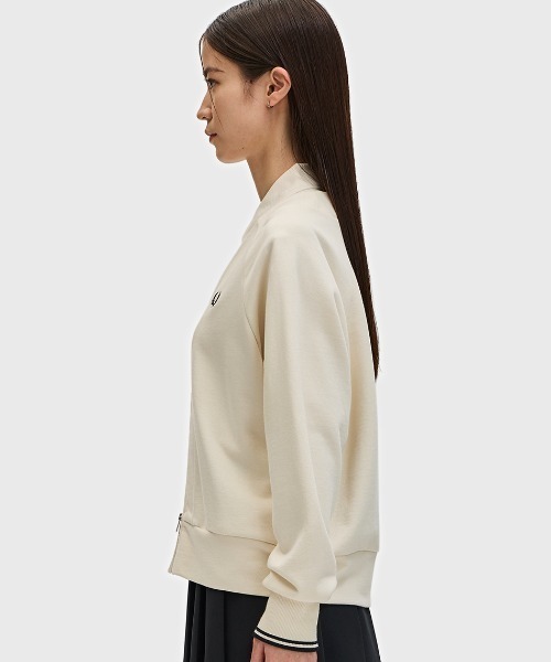 FRED PERRY カーディガン Zip-Through Sweatshirt Cardigan