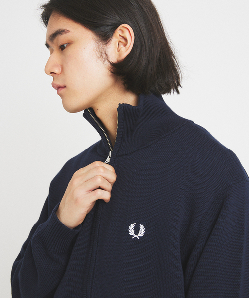 フレッドペリー薄手のニット FRED PERRY セーター ニット / フレッドペリー 別注 トラック
