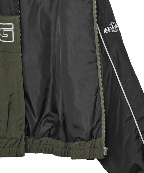 X-girl ブルゾン アウター LOGO EMBROIDERY JACKET レディース