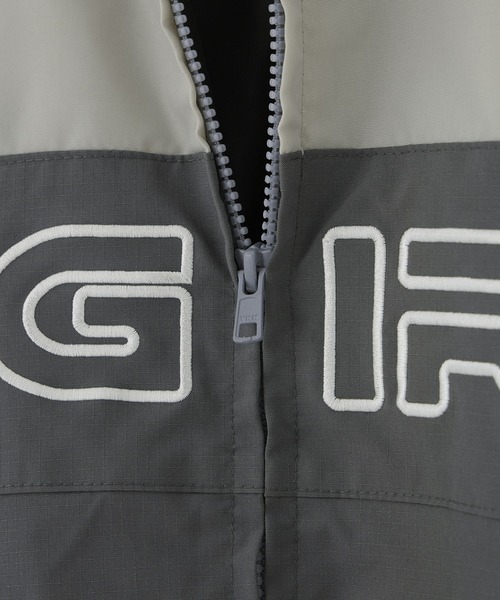 Xgirl ジャンバー Sサイズ X-girl ブルゾン ジャンバー FACE PATCH REVERSIBLE JACKET