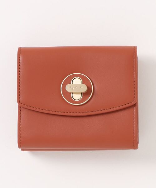 agnes b.（アニエスベー） 財布 FREE オレンジ レディース : ZOZOTOWN