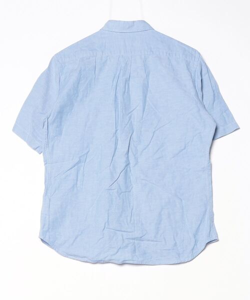 「Journal Standard TRISECT」 半袖シャツ M ブルー メンズ_画像2