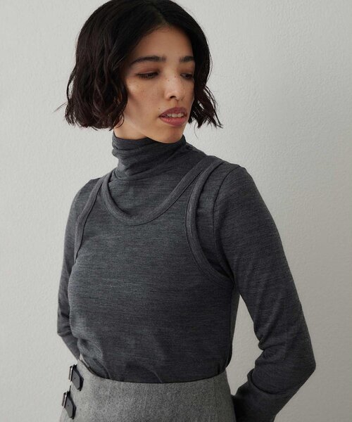 Whim Gazette（ウィム ガゼット） tシャツ タートルタンクプルオーバー