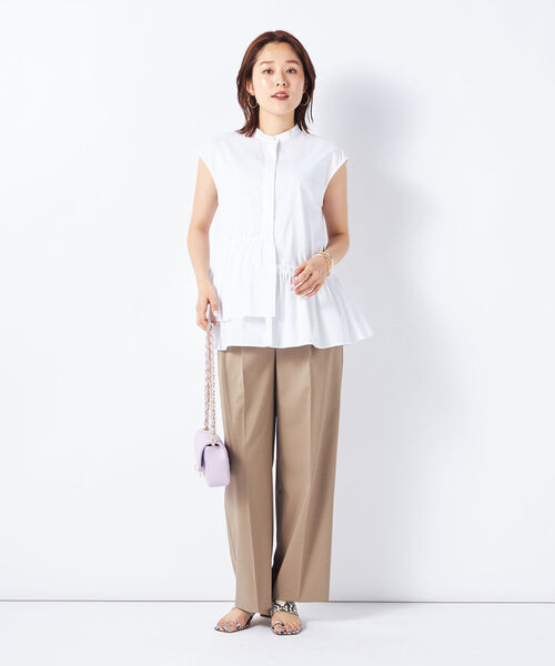 「NOLLEY'S Sophi」 ノースリーブブラウス 38 ブルー系その他3 レディース_画像6