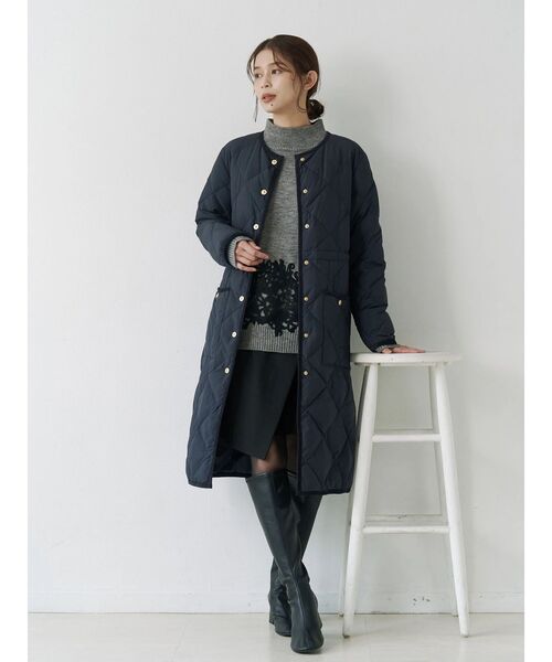 バックレースのタートルニット(黒とアイボリー) cawaii ニット セーター 美しく透ける肩レースのタートルネックニット