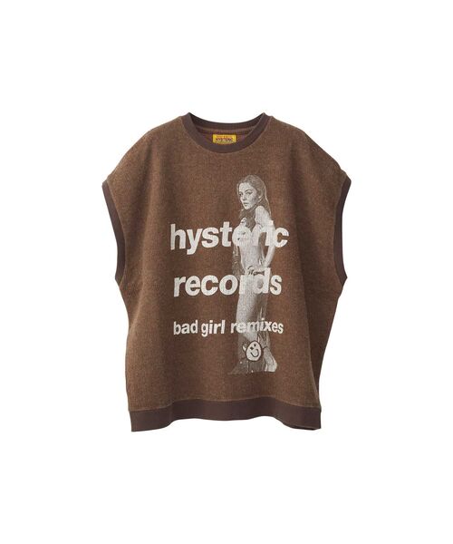 HYSTERIC GLAMOUR（ヒステリックグラマー） ベスト ジレ BAD GIRL