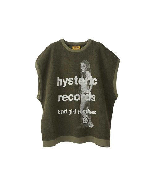 HYSTERIC GLAMOUR ベスト HYSTERIC GLAMOUR（ヒステリックグラマー） ベスト ジレ BAD GIRL