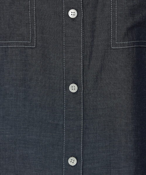 Gabardine K.T（ギャバジンK.T） ブラウス シャツ オトナシャンブレー