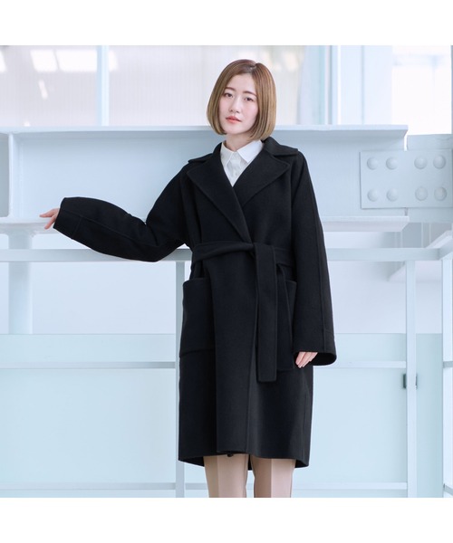 AOYAMA ピーコート pコート カシミヤの風合いの良さ、暖かさ、軽さを