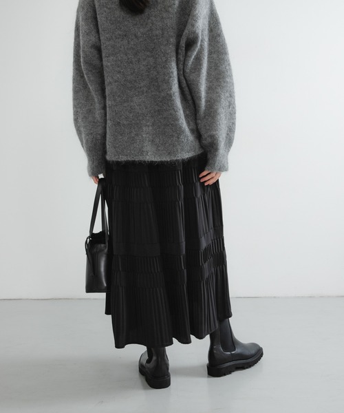 【今季新品タグ付き】アーバンリサーチ　プリーツティアードスカート URBAN RESEARCH（アーバンリサーチ） スカート プリーツティアード