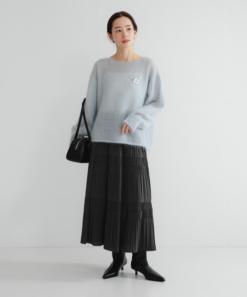 【今季新品タグ付き】アーバンリサーチ　プリーツティアードスカート URBAN RESEARCH（アーバンリサーチ） スカート プリーツティアード