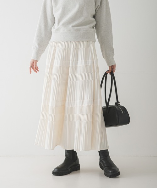 URBAN RESEARCH（アーバンリサーチ） スカート プリーツティアード