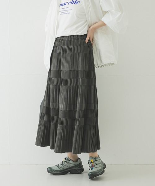URBAN RESEARCH（アーバンリサーチ） スカート プリーツティアード